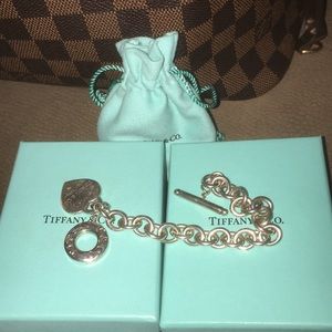 Tiffany Heart Tag Toggle Bracelet